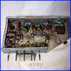 Vintage Large Tube Radio, Fully Restored & Functional, Antique Nostalgic Sound Vintage Large Tube Radio, Fully Restored & Functional, Antique Nostalgic Sound