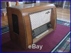 Vintage Loewe Opta 2054w AM/SW Tube Radio Rare German Model