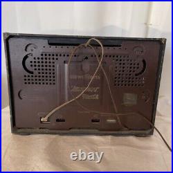 Vintage Loewe Opta Magnet Plastik 735W Tube Radio German For Repair -Untested
