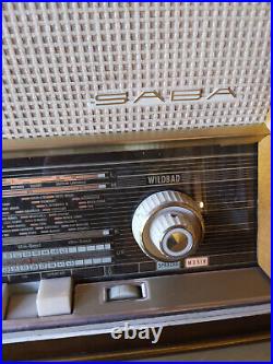 Vintage Luxury German Saba Villingen Wildbad 125 Tube Radio