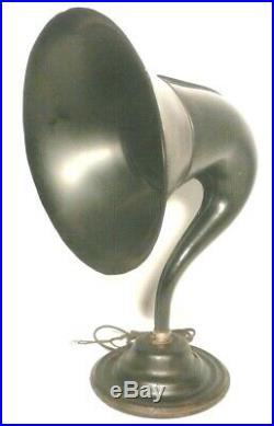 Vintage MAJESTIC HORN SPEAKER 20 hi WORKING AT 1208 ohms with VOLUME CONTROL