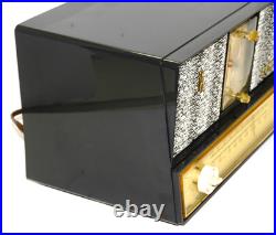 Vintage MCM 1959 Zenith S-43497 AM-FM Clock Tabletop Tube Radio XLNT Read Vintage MCM 1959 Zenith S-43497 AM-FM Clock Tabletop Tube Radio XLNT Read