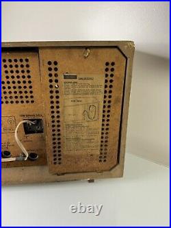 Vintage MCM Grundig Type 4570 International Tube Radio Sereo Made In Germany