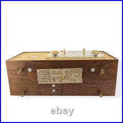 Vintage MCM Philco L799 Wood Clock Radio AM/FM 6-Tube Tested Working 1960s