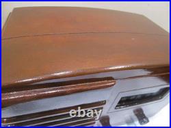 Vintage Majestic 1D59-L Wood Tabletop Tube Radio Working 1940s AM WORKING Vintage Majestic 1D59-L Wood Tabletop Tube Radio Working 1940s AM WORKING