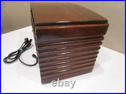 Vintage Majestic 1D59-L Wood Tabletop Tube Radio Working 1940s AM WORKING