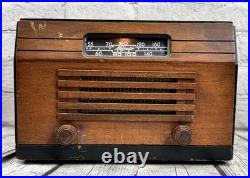 Vintage Majestic 5A430R Wood Tabletop Tube Radio Working 1940s AM Bench Tested