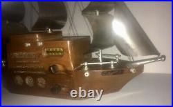 Vintage Majestic Melody Cruiser Sailing Ship 1940s Tube Radio AS-IS USED