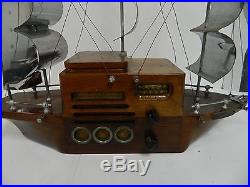 Vintage Majestic Sail Boat Radio Melody Cruiser