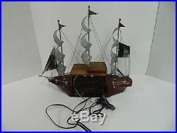 Vintage Majestic Sail Boat Radio Melody Cruiser