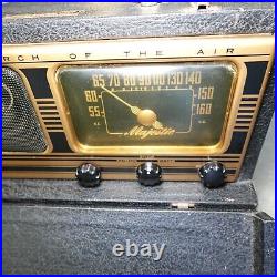 Vintage Majestic Tube Radio 7P420 Mighty Monarch Of The Air Portable AC DC Nice