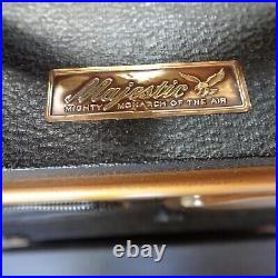 Vintage Majestic Tube Radio 7P420 Mighty Monarch Of The Air Portable AC DC Nice