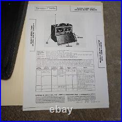 Vintage Majestic Tube Radio 7P420 Mighty Monarch Of The Air Portable AC DC Nice