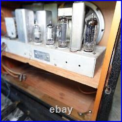Vintage Majestic Tube Radio 7P420 Mighty Monarch Of The Air Portable AC DC Nice