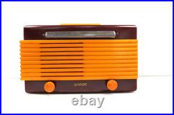 Vintage Maroon Garod Antique MID Century Art Deco Old Catalin Bakelite Radio