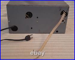 Vintage McMurdo Silver Company H. F. HF Receiver Model 800 5-Tube Radio, Tested
