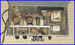 Vintage McMurdo Silver Company H. F. HF Receiver Model 800 5-Tube Radio, Tested
