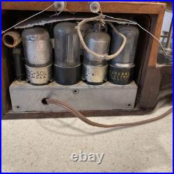 Vintage Melody Majestic Cruiser 1941 Radio Model Powers On