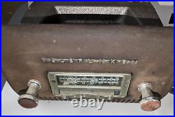 Vintage Mercedes Telefunken Car Tube Radio + Amp Speaker Ponton W219 AM 180 190