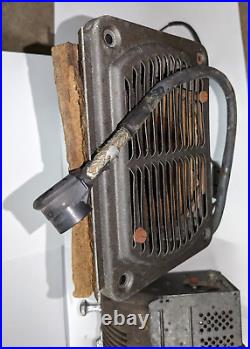 Vintage Mercedes Telefunken Car Tube Radio + Amp Speaker Ponton W219 AM 180 190