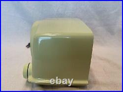 Vintage Mid-Century Crosley Radio Bullseye Model 11-105-U Avocado Green Color