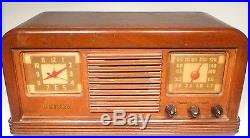 Vintage Mid-Century Modern PHILCO 42-22CL RADIO CLOCK Both Units Working Well