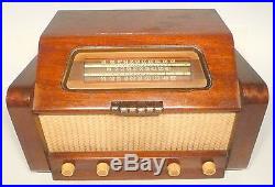Vintage Mid-Century Modern PHILCO 48-475 radio Working Powerhouse -Great Sound