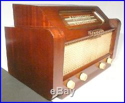Vintage Mid-Century Modern PHILCO 48-475 radio Working Powerhouse -Great Sound