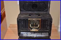 Vintage Mid-century Zenith 8g005 Trans-oceanic Tube Short-wave Radio Receiver