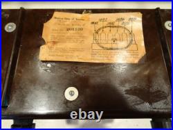 Vintage Minerva George K Garrett MCA 6 tube bakelite radio working condition