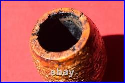 Vintage Missouri Meerschaum RADIO Diamond Shank Corn Cob Pipe Bent