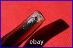 Vintage Missouri Meerschaum RADIO Diamond Shank Corn Cob Pipe Bent