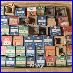 Vintage Mixed Lot RCA Sylvania GE Radio Tubes Assorted Models Vintage Mixed Lot RCA Sylvania GE Radio Tubes Assorted Models