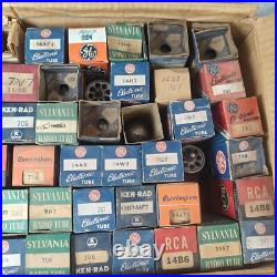Vintage Mixed Lot RCA Sylvania GE Radio Tubes Assorted Models Vintage Mixed Lot RCA Sylvania GE Radio Tubes Assorted Models