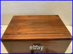 Vintage Mohawk-American Tube Radio Antique Wood Cabinet Tabletop Radio