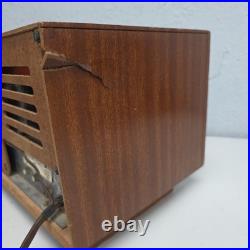Vintage Motorola 10T28 Wooden Tabletop Tube Radio 1957 Tested Working (See Vid)