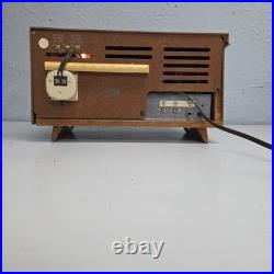Vintage Motorola 10T28 Wooden Tabletop Tube Radio 1957 Tested Working (See Vid)