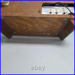 Vintage Motorola 10T28 Wooden Tabletop Tube Radio 1957 Tested Working (See Vid)