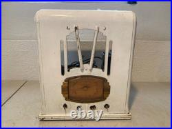 Vintage Motorola 5T Tombstone Tube Radio Wood Cabinet Art Deco Antique Untested