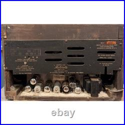 Vintage Motorola 67T11 Wood Tube Radio Art Deco Tabletop Galvin Mfg Chicago