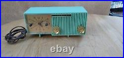 Vintage Motorola Model 56CS Clock Radio 1956