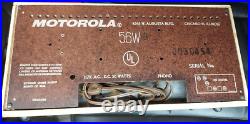Vintage Motorola Model 56 Tube Radio Standard Broadcast
