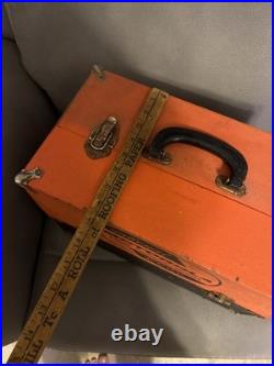 Vintage Motorola / National Tube Caddy Radio Service Case Original Fiberboar