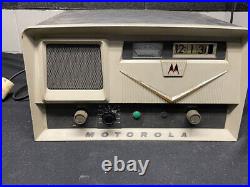 Vintage Motorola Private Line THN6023A L43GGB-1100A clock tube radio Vintage Motorola Private Line THN6023A L43GGB-1100A clock tube radio