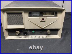 Vintage Motorola Private Line THN6023A L43GGB-1100A clock tube radio Vintage Motorola Private Line THN6023A L43GGB-1100A clock tube radio