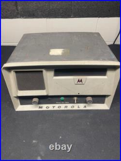 Vintage Motorola Private Line THN6023A L43GGB-3100A 50's 60's tube radio