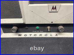 Vintage Motorola Private Line THN6023A L43GGB-3100A 50's 60's tube radio