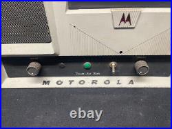 Vintage Motorola Private Line THN6023A L43GGB-3100A 50's 60's tube radio