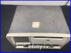 Vintage Motorola Private Line THN6023A L43GGB-3100A 50's 60's tube radio