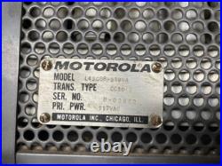 Vintage Motorola Private Line THN6023A L43GGB-3100A 50's 60's tube radio